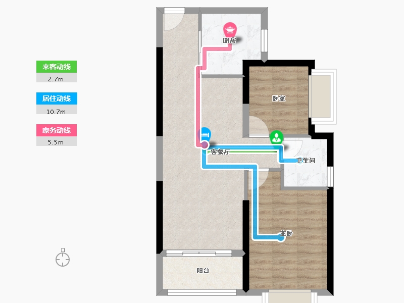 广西壮族自治区-防城港市-防城港恒大悦澜湾-59.20-户型库-动静线