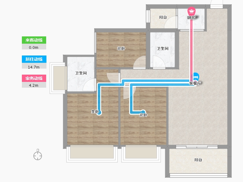 广西壮族自治区-柳州市-万兴中央城-78.31-户型库-动静线