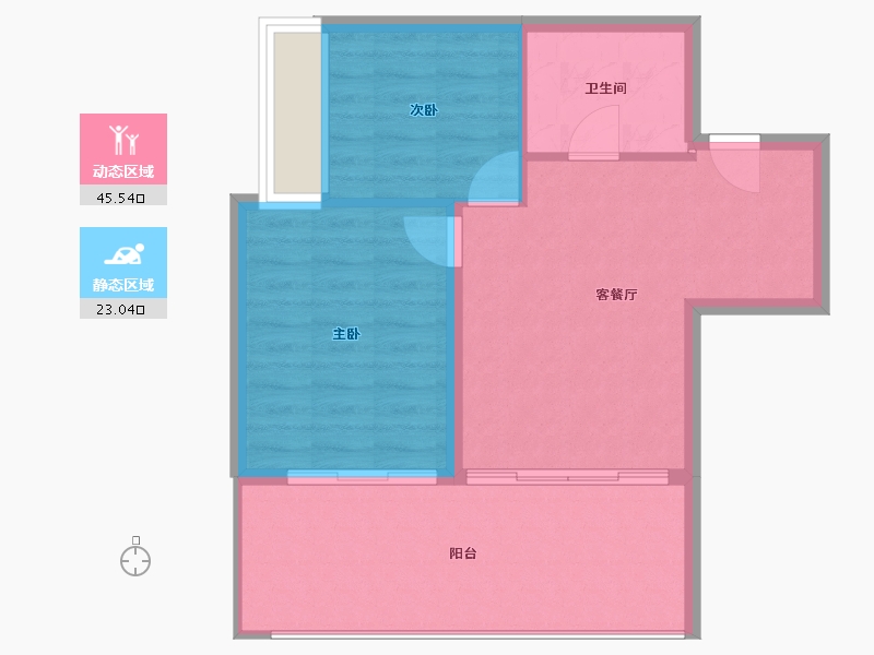 广东省-阳江市-盛和珍珠湾-63.03-户型库-动静分区