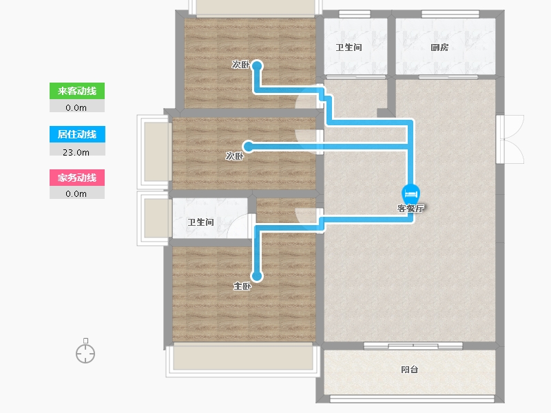 河南省-平顶山市-千田理想城-102.40-户型库-动静线