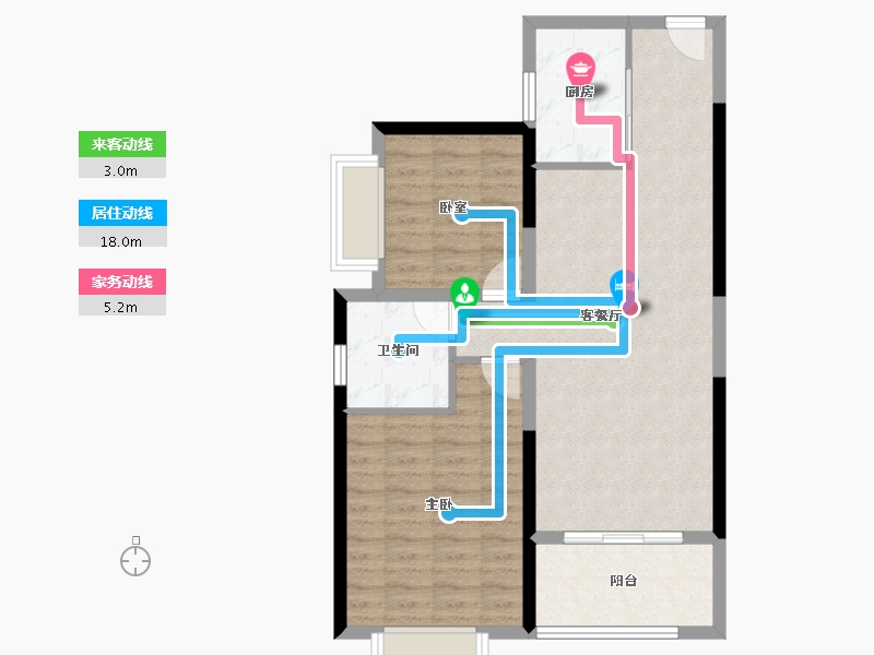 广西壮族自治区-防城港市-防城港恒大悦澜湾-74.08-户型库-动静线