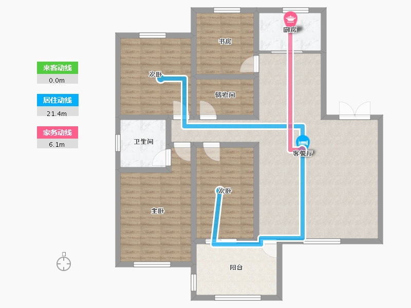 河南省-濮阳市-龙之光国际中心-133.00-户型库-动静线