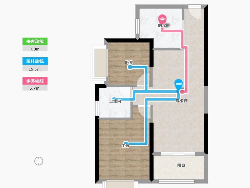 广西壮族自治区-防城港市-防城港恒大悦澜湾-59.20-户型库-动静线