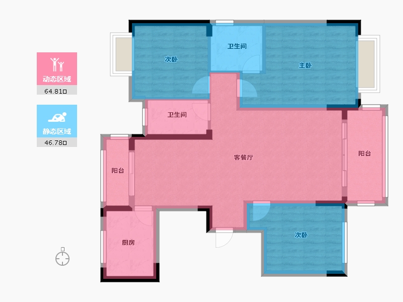 贵州省-黔东南苗族侗族自治州-锦屏县民族风情园-100.00-户型库-动静分区