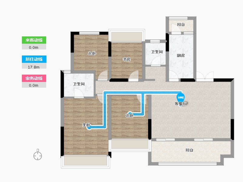 四川省-资阳市-优品道资溪学府-105.99-户型库-动静线