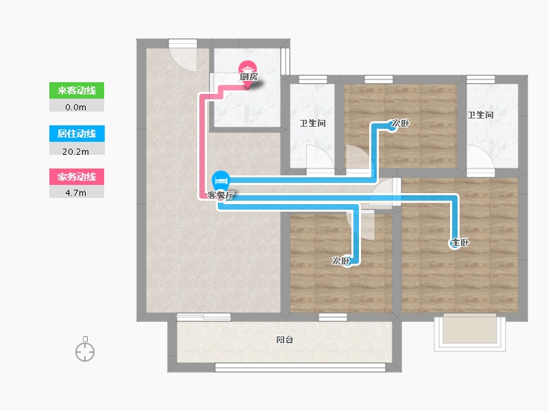 河南省-濮阳市-建业新城-100.00-户型库-动静线