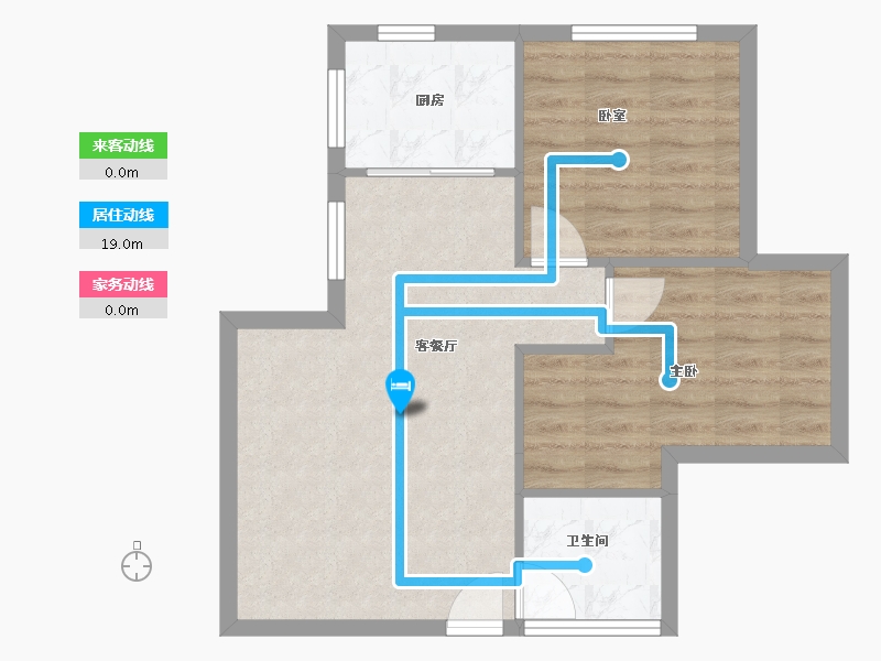 青海省-海东市-丽水湾馨城-56.35-户型库-动静线