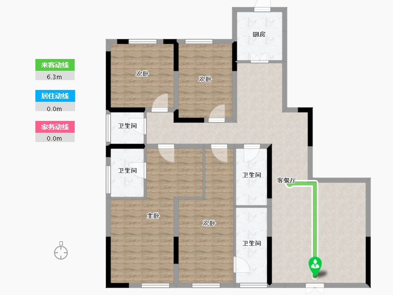 河南省-郑州市-永威上和府-144.23-户型库-动静线