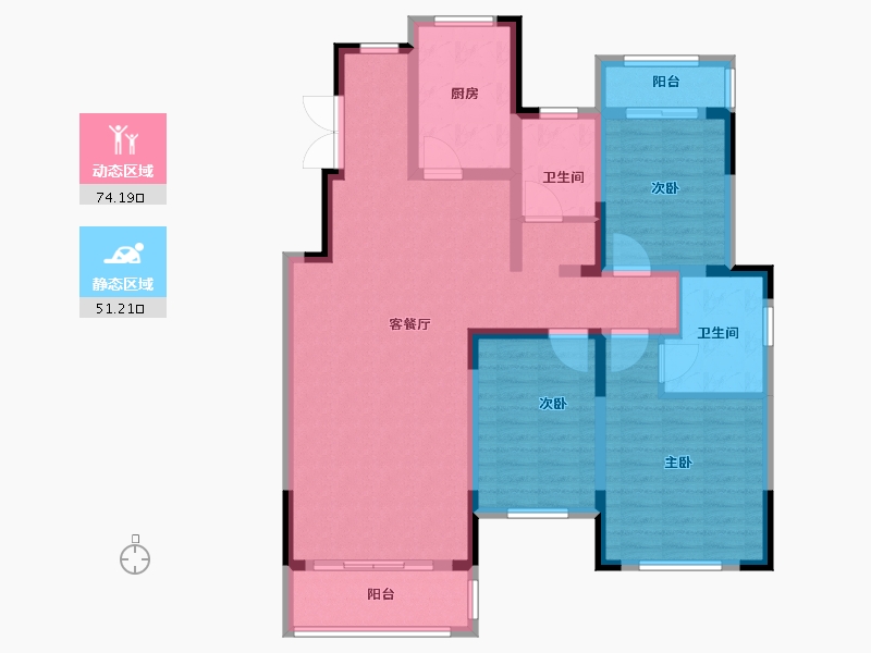 河南省-焦作市-东方今典境界-112.01-户型库-动静分区