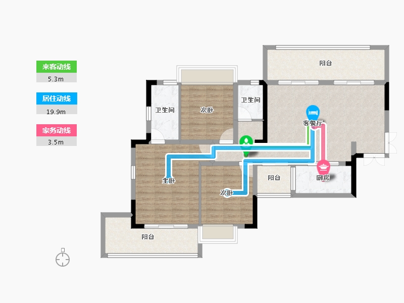 贵州省-铜仁市-仁山公园-108.54-户型库-动静线