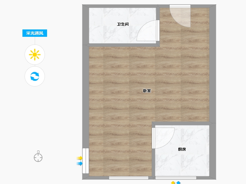 山东省-烟台市-怡海嘉苑-27.95-户型库-采光通风