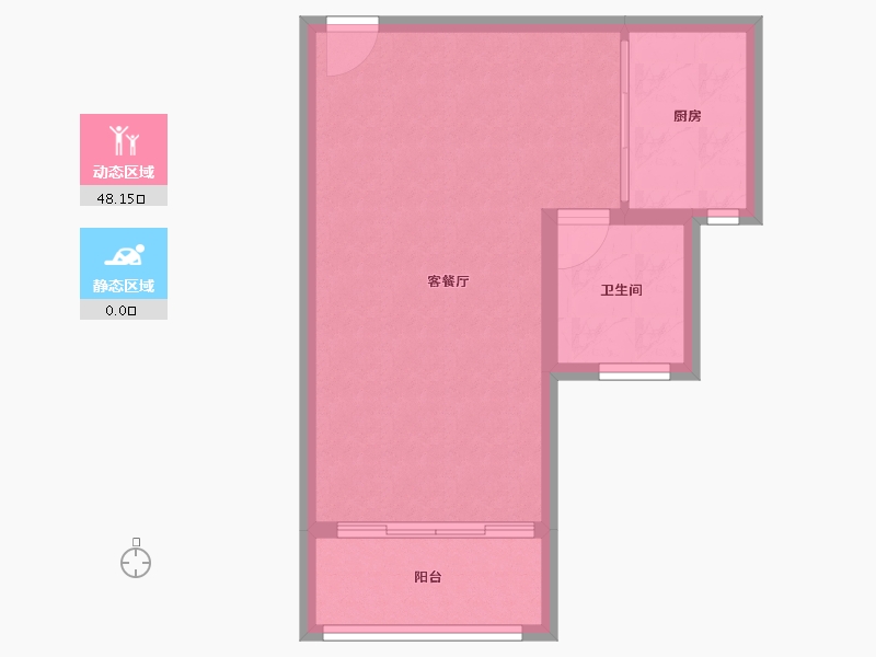 广西壮族自治区-防城港市-防城港恒大悦澜湾-43.58-户型库-动静分区