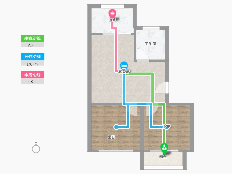 山东省-烟台市-怡海嘉苑-47.09-户型库-动静线