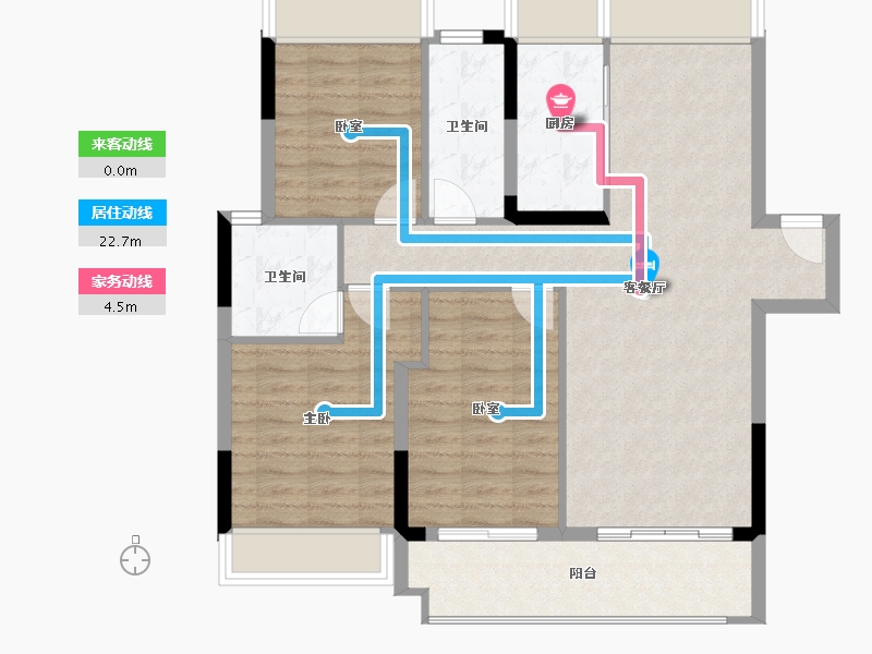 湖北省-武汉市-城投融创国博城-94.06-户型库-动静线