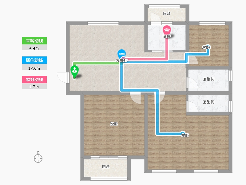 河南省-许昌市-千玺楽苑-112.29-户型库-动静线