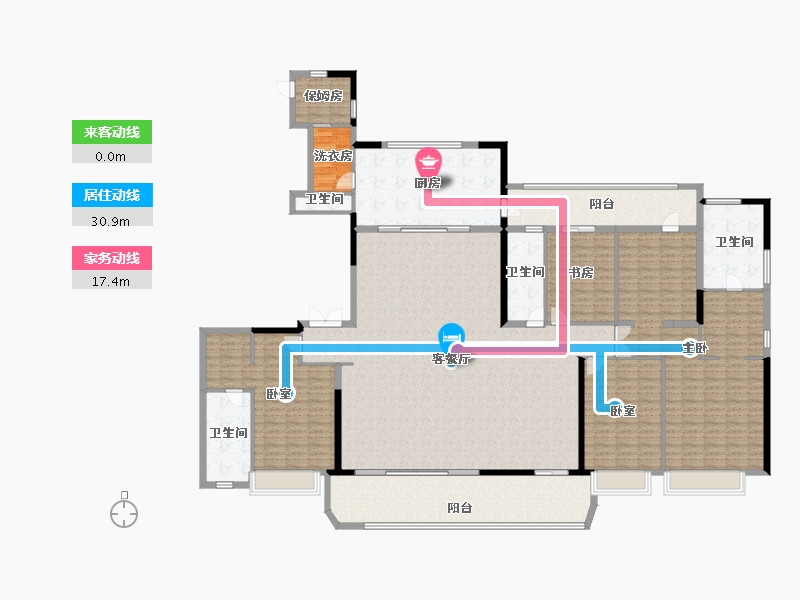 浙江省-温州市-天樾玺-288.00-户型库-动静线