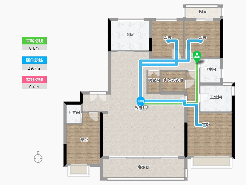 河南省-郑州市-建业橙园-154.00-户型库-动静线