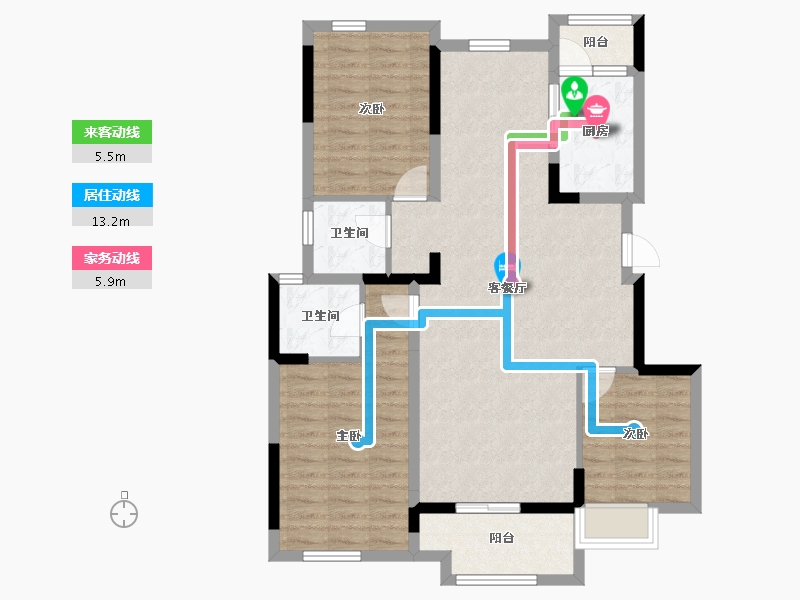 四川省-资阳市-优品道资溪学府-94.32-户型库-动静线