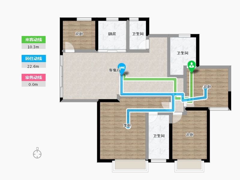 湖南省-株洲市-第四代住房未来社区-116.30-户型库-动静线