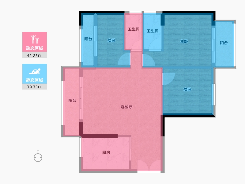 福建省-莆田市-塘宁湾优盘-74.07-户型库-动静分区