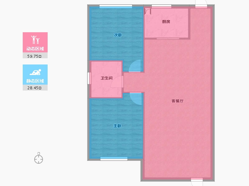 辽宁省-盘锦市-纳帕溪谷·瑞府-81.55-户型库-动静分区