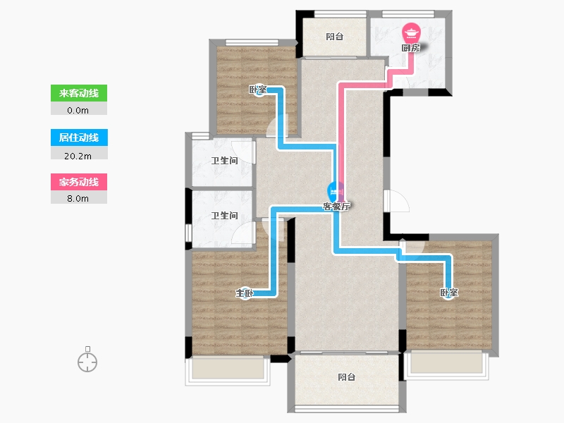 安徽省-宿州市-砀山古城-99.89-户型库-动静线