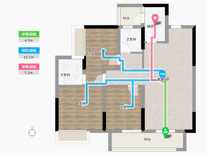 四川省-资阳市-优品道资溪学府-81.60-户型库-动静线