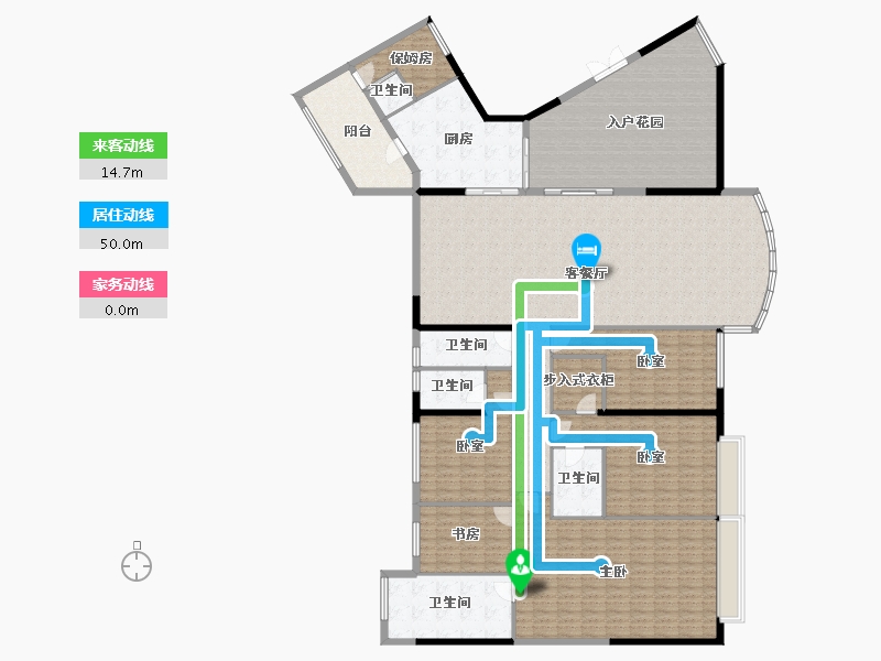 广东省-广州市-博雅首府-288.35-户型库-动静线