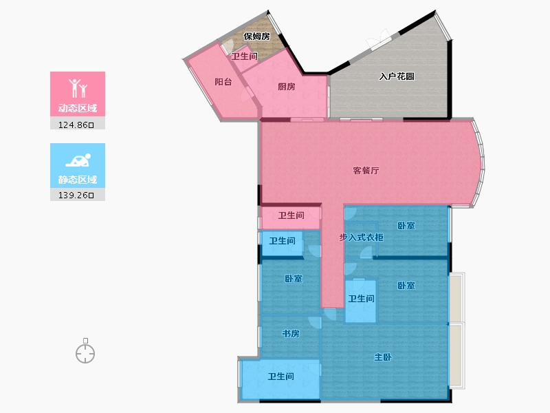 广东省-广州市-博雅首府-288.35-户型库-动静分区