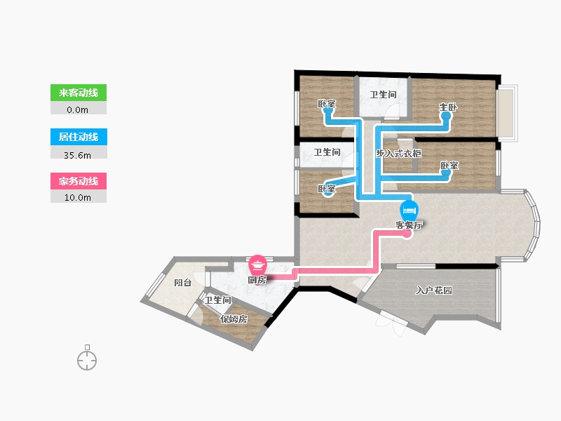 广东省-广州市-博雅首府-132.98-户型库-动静线