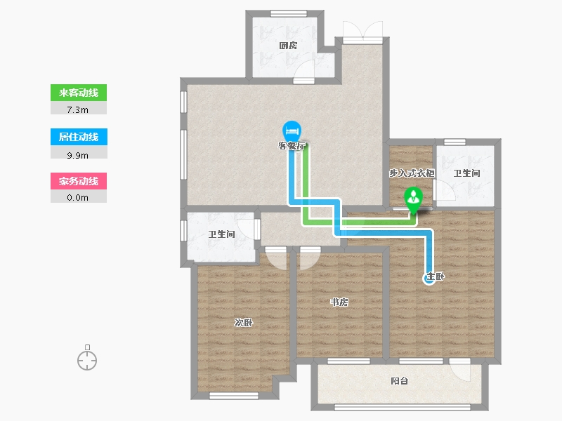 山东省-聊城市-江北水镇-121.00-户型库-动静线