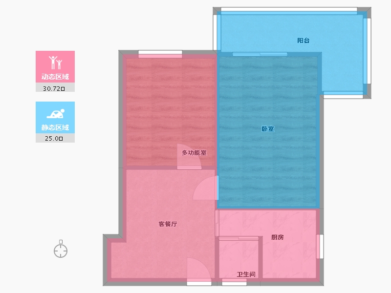 四川省-成都市-三0集团永丰生活区-56.00-户型库-动静分区