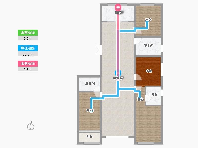 河北省-石家庄市-和誉府-123.67-户型库-动静线