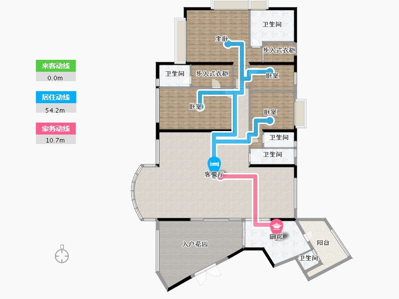 广东省-广州市-博雅首府-283.14-户型库-动静线