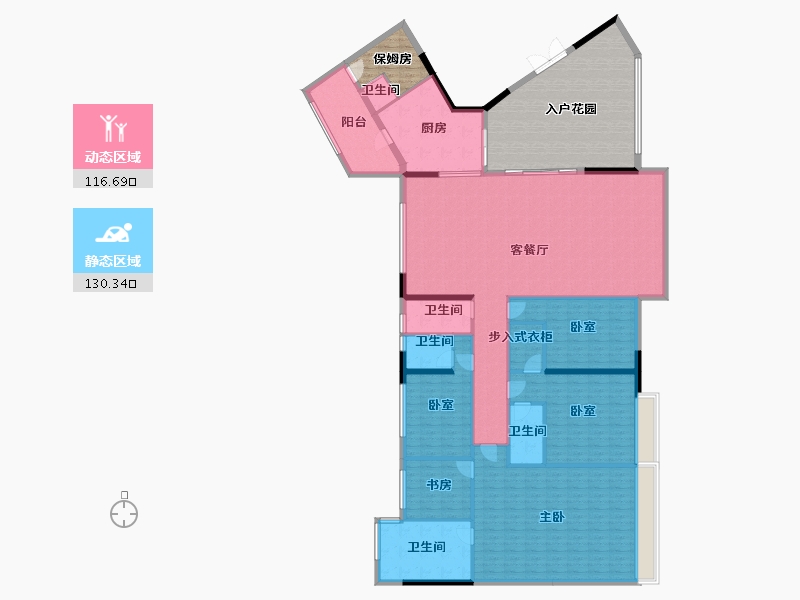 广东省-广州市-博雅首府-269.98-户型库-动静分区