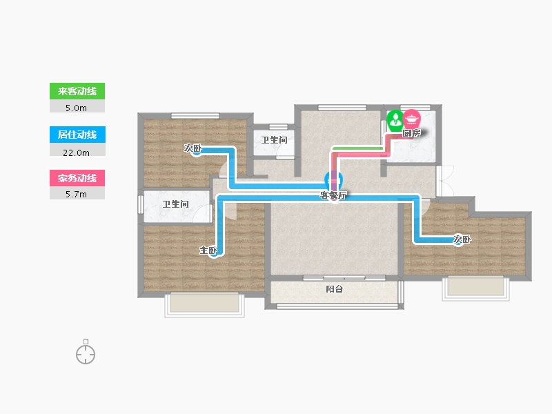 河北省-邢台市-东昇华府-96.81-户型库-动静线