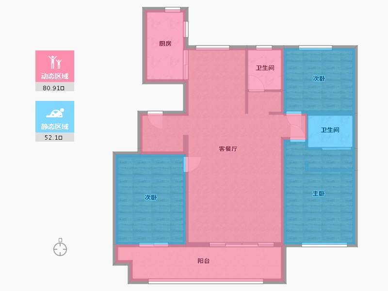 山东省-潍坊市-一象澜湾-120.00-户型库-动静分区