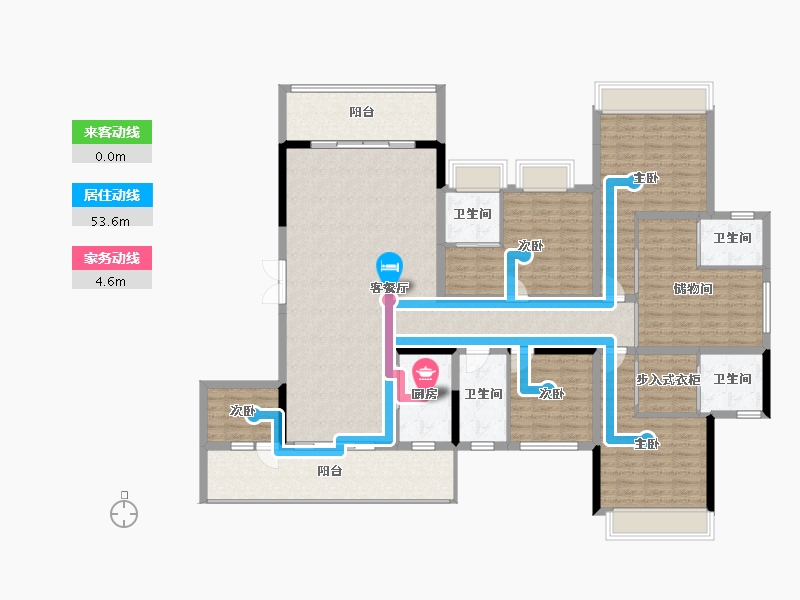 广东省-梅州市-创杰璟苑-181.60-户型库-动静线