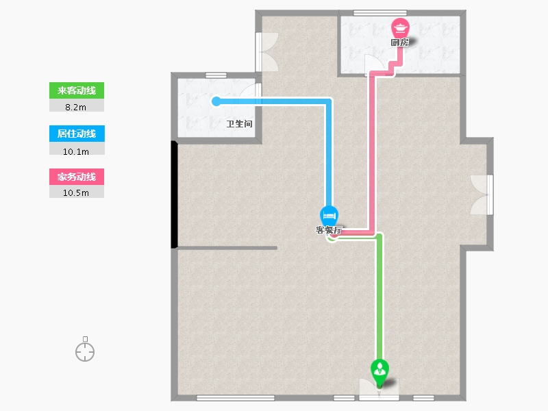 山东省-青岛市-珊瑚湾-180.00-户型库-动静线