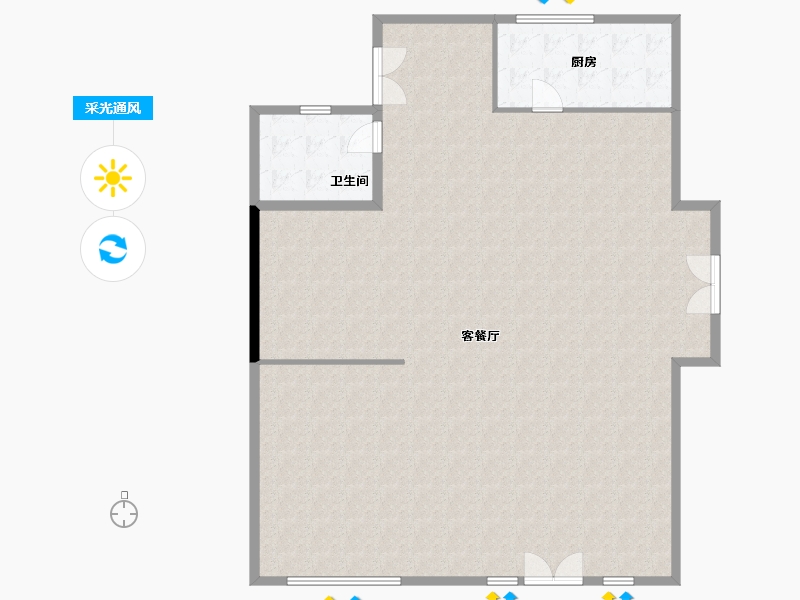 山东省-青岛市-珊瑚湾-180.00-户型库-采光通风