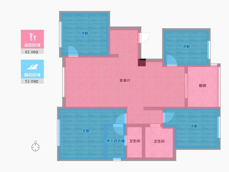 河南省-郑州市-空港宸院-120.00-户型库-动静分区