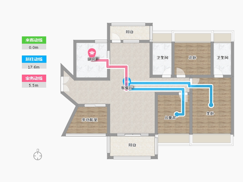 广东省-云浮市-筠州小镇-0.00-户型库-动静线