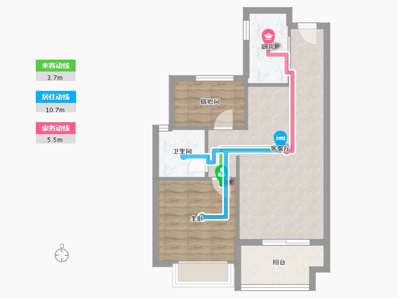 河南省-安阳市-安阳建业君邻大院-58.48-户型库-动静线