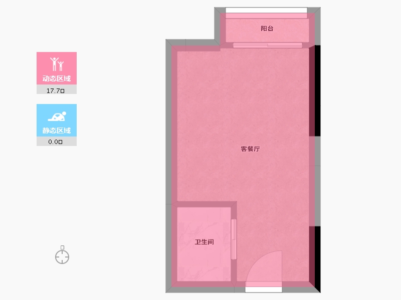 广东省-深圳市-深城投中心公馆公寓-15.51-户型库-动静分区