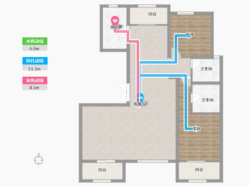 河北省-邢台市-永康上东御府-116.08-户型库-动静线