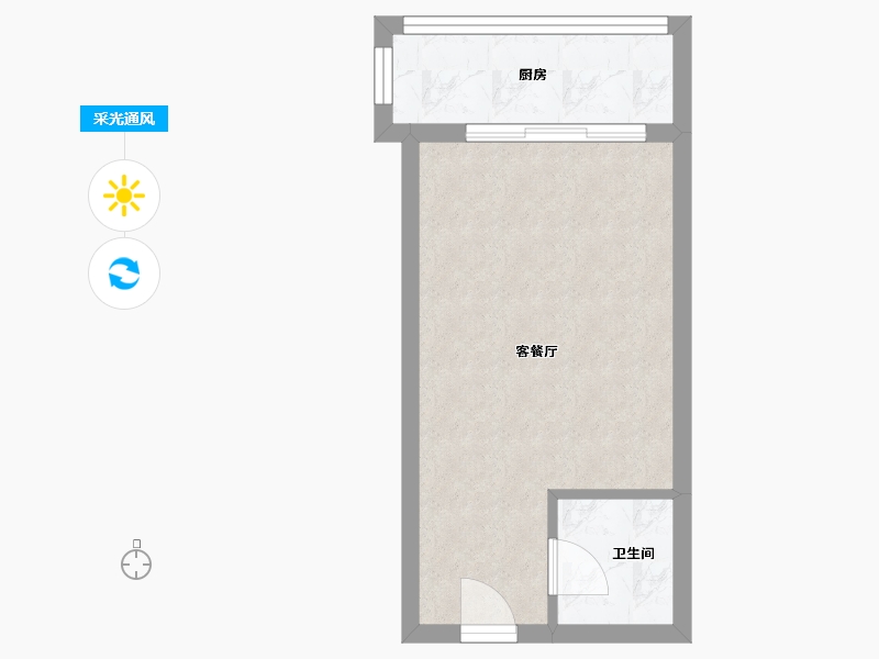 湖北省-鄂州市-书香曼城-28.80-户型库-采光通风