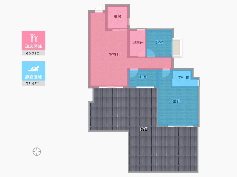 四川省-眉山市-圆中润达丰滨江郦城-122.99-户型库-动静分区