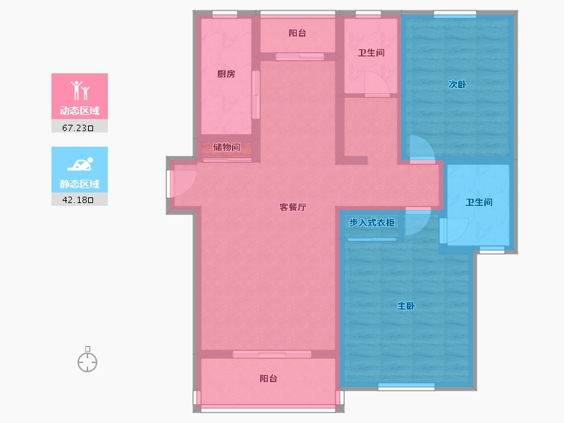 上海-上海市-新城尚品-97.02-户型库-动静分区