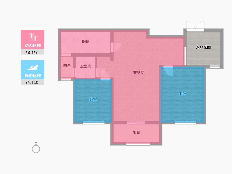 江西省-上饶市-和锦园-80.00-户型库-动静分区