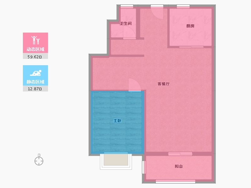 上海-上海市-上海花语江南-135.00-户型库-动静分区